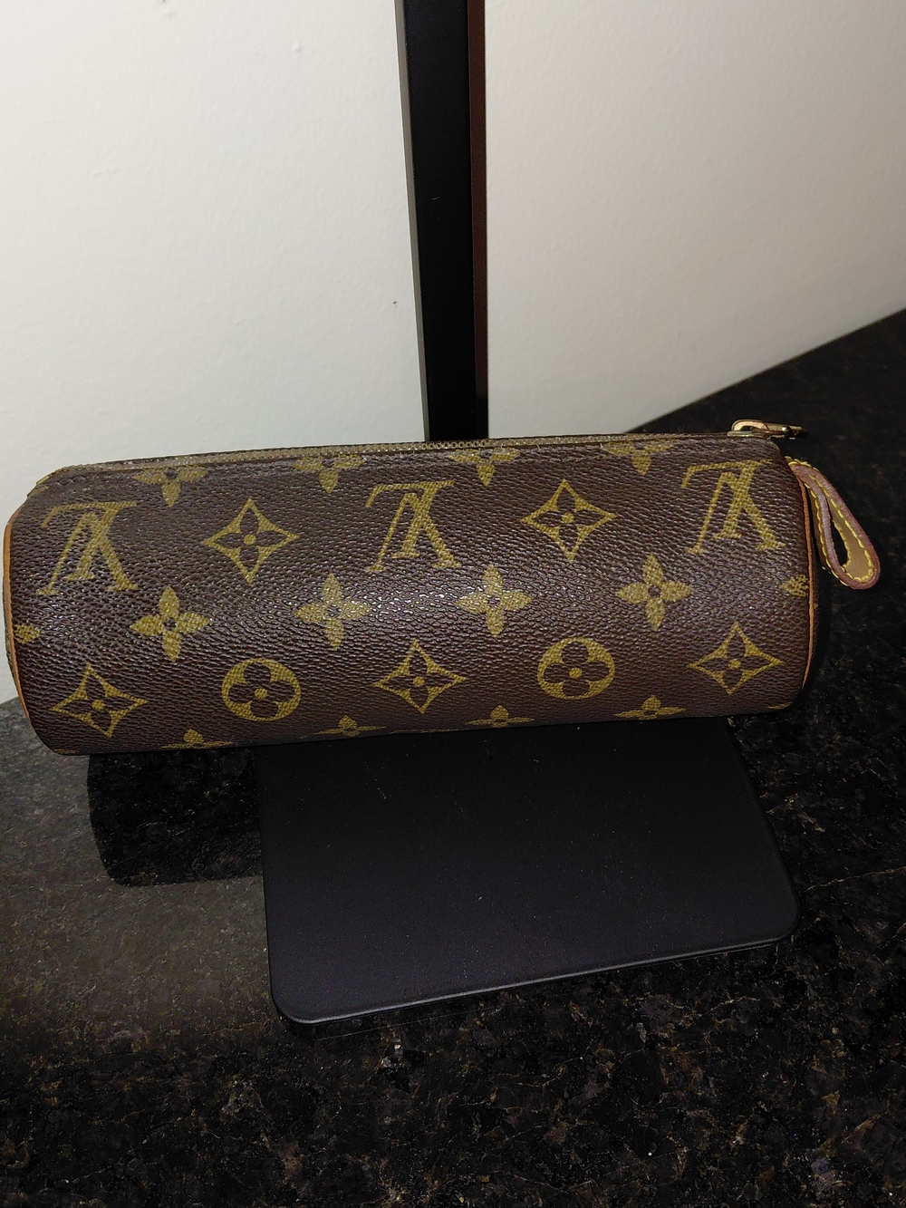 Louis Vuitton Monogram Canvas Trousse Rondo Round Pouch - Brown/Gold